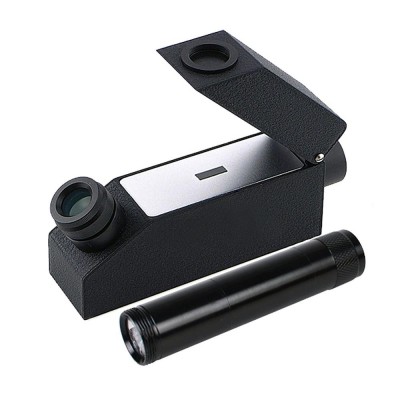 Polarizing Flashlight Filter 1.3~1.81 RI Gemology Gemstone Oil Refractometer