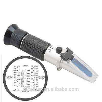 New RHA-600 Glycol Refractometer Car Antifreeze Fluid Engine Coolant Tester