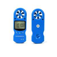 Hand Held Wind Meter Portable 8 in 1 Digital Anemometer for Outdoor Enthusiasts