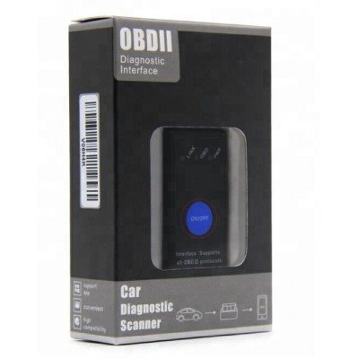 Bluetooth OBD2 OBDII Car Diagnostic Scanner Check Engine Light for Android - Compatible with Torque Pro MINI ELM327